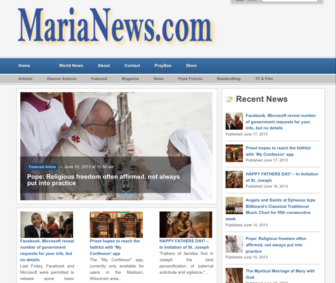 Catholic Media Portfolio